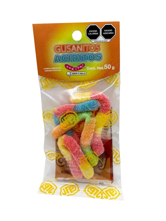 Gomitas Gusanitos Acidos